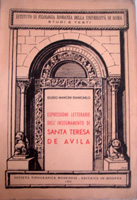 Espressioni letterarie dell'insegnamento di  S. Teresa de Avila