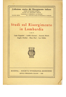 Studi sul Risorgimento in Lombardia (vol. I)