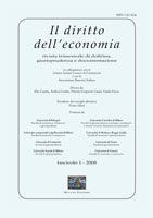Alberto Zito - Contraddizioni concettuali ed anomalie sistemiche del mercato finanziario: considerazioni minime sulla centralità della tutela del risparmiatore