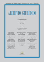 Archivio Giuridico n. 4 2011