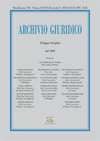 Archivio Giuridico n. 3 2010