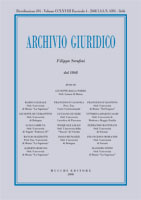 Archivio Giuridico n. 4 2008