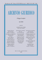 Archivio Giuridico n. 2 2008