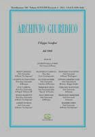 Archivio Giuridico n. 3 2012