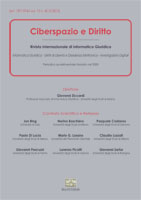 Ciberspazio e diritto n. 2 2012