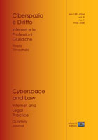 Ciberspazio e diritto n. 1 2008