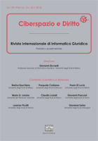 Ciberspazio e diritto n. 1 2014 - versione digitale