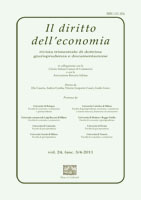Il diritto dell’economia n. 3-4 2011