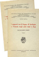 I rapporti tra il Regno di Sardegna e Venezia negli anni 1848 e 1849