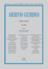 Archivio Giuridico n. 4 2012