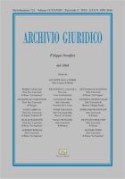 Archivio Giuridico n. 3 2013 - versione digitale