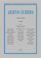 Archivio Giuridico n. 4 2013 - versione digitale