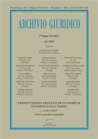 Archivio giuridico n. 2 2016 - numero speciale monografico - versione digitale