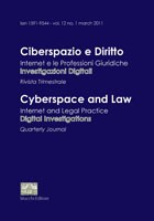 Ciberspazio e diritto n. 1 2011 - versione digitale