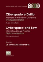 Ciberspazio e diritto n. 3 2010 - versione digitale