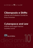 Ciberspazio e diritto n. 1 2009 - versione digitale