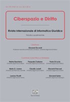 Ciberspazio e diritto n. 1 2015 - versione digitale