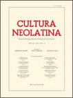 Cultura Neolatina n. 1-2 2010