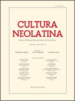 Cultura Neolatina n. 1-2 2010 - versione digitale