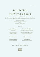 Il diritto dell'economia n. 3 2013