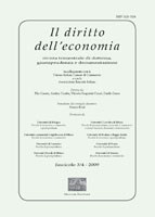 Il diritto dell’economia n. 3-4 2009 - versione digitale