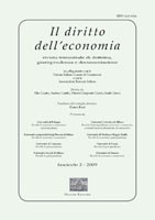 Il diritto dell’economia n. 2 2009