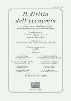 Il diritto dell’economia n. 3-4 2008 - versione digitale