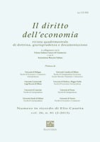 Il diritto dell'economia n. 2 2013 (Numero in ricordo di Elio Casetta) - versione digitale