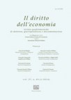Il diritto dell’economia n. 1 2014