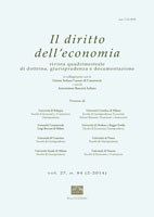 Il diritto dell'economia n. 2 2014 - versione digitale