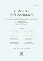 Il diritto dell'economia n. 1 2016 - versione digitale