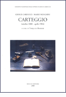 Carteggio (Carducci - Menghini)