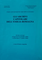 Gli Archivi Capitolari dell’Emilia Romagna