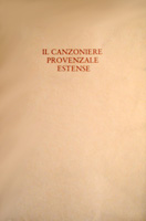 Il canzoniere provenzale estense (vol. I)