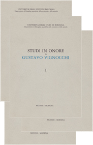 Studi in onore di Gustavo Vignocchi