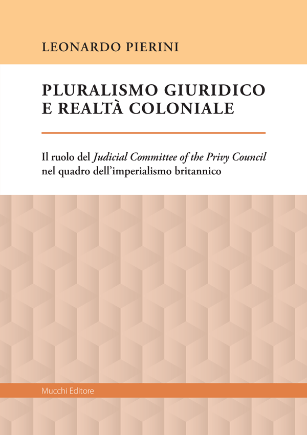 Pluralismo giuridico e realtà coloniale