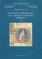 Inventario dei Manoscritti dell’Archivio Capitolare di Modena (vol. II)